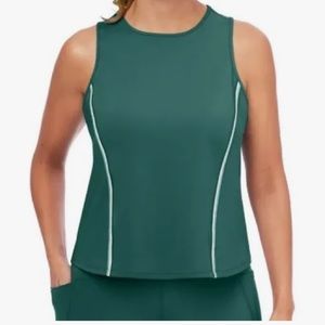 Member's Mark Ladies Work It Out Active Tank New With Tags Size XL. Green.